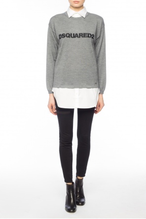 Sweter z aplikacją, zdjęcie 2 Sweter z aplikacją od Dsquared2